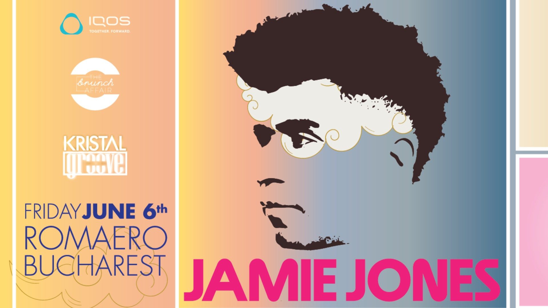 Jamie Jones live la București – 6 iunie, Romaero, doar cu Kristal Groove x The Brunch Affair!