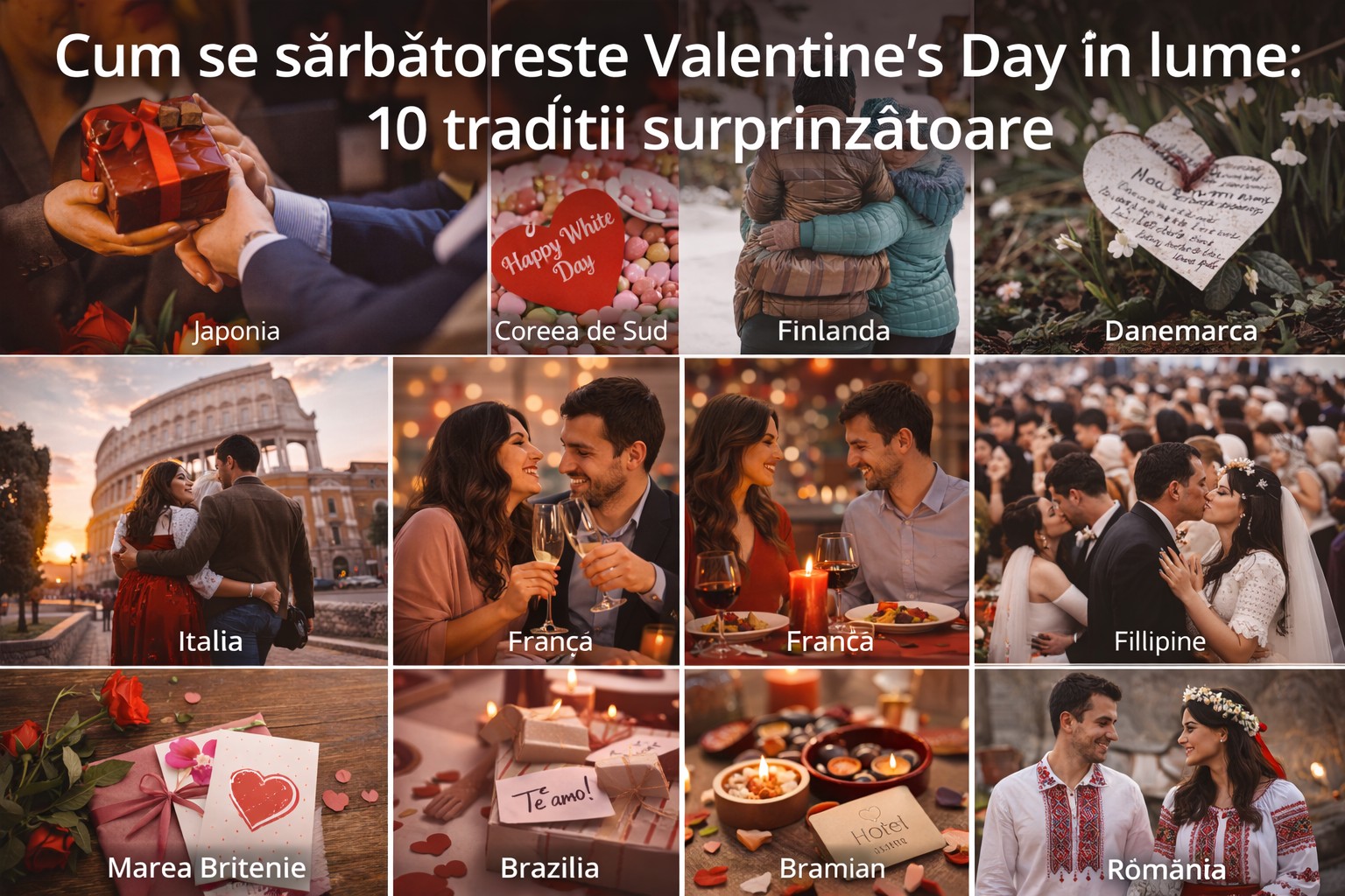 Cum se sărbătorește Valentine’s Day în lume: 10 tradiții surprinzătoare